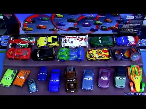 20 Cars 2 Rip Clutchgoneski Diecast Set Unboxing Review 20-cars Pixar Disney toys Blu Collection