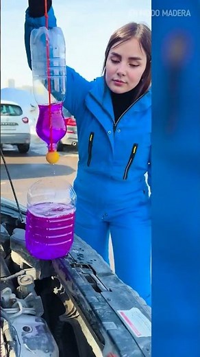 ¡Deja de desperdiciar el líquido para el parabrisas! 🙅‍♀️🧼