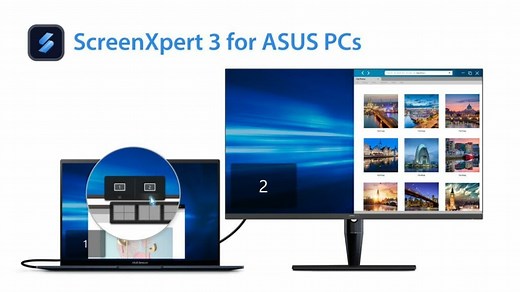 ScreenXpert 3 for all ASUS PCs | Manage app windows across displays