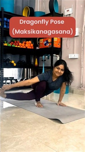 Dragonfly Pose in Yoga | Balance & Strength #yogapractice #yogaforbeginners