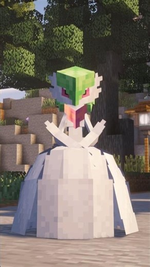 Mega evolve Pokémon in Minecraft #shorts