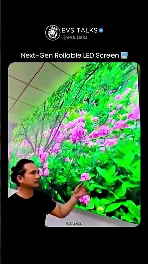 This Rollable LED Display Will Blow Your Mind! 😳📜💡