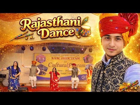 Royal Rajasthani Folk Dance 💃 | High Energy Cultural Program Performance 🔥