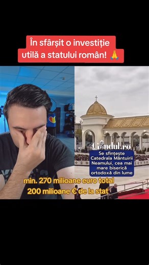 Astăzi s-a sfințit Catedrala Mântuirii Neamului! #catedrala #bucuresti #biserica #bani #fyp | Catalin PacPac
