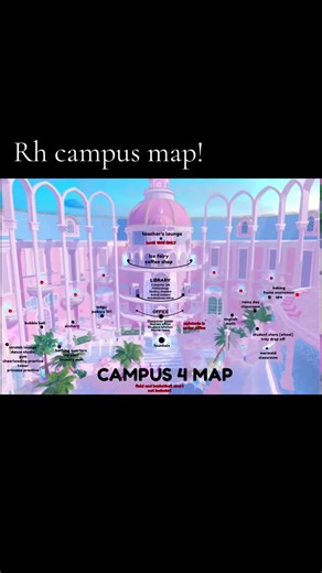 Explore the Royale High Campus Map for Roblox
