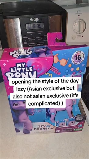 🦇Alice 🦇 on Instagram: "for the longest time you could only get this Izzy in Asia. but in the past couple of months I have seen her pop up in more US online markets, which is very weird. but also very in character of Hasbro to have an elusive release for no reason lol. #mylittlepony #brony #toys #mlpfandom #mlp"