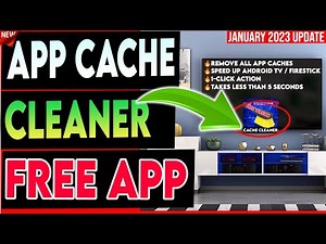 🔴FREE FIRESTICK CACHE CLEANER UPDATE