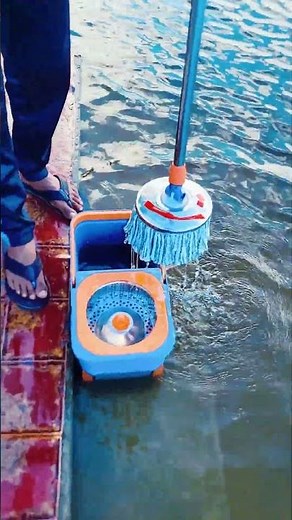 360° Wring Easy Spin | Floor Mop review | Best Cleaning Gadgets #mop #shorts #asmr 38