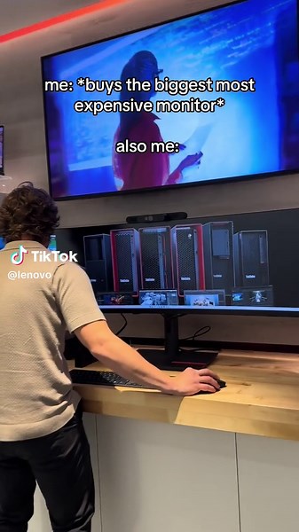 Productive Lenovo Monitor Setup