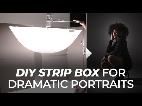 DIY Home Studio Hack for Dramatic Editorial Portraits | Master Your Craft