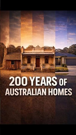 How Australian Homes Changed in 200 Years ! #shorts