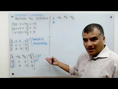 Sistemas Lineares - Método de Jordan (Gauss Jordan)
