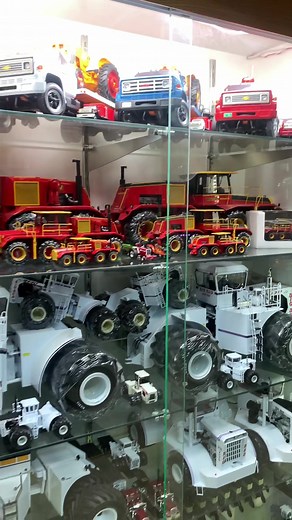 Here’s what over $100k in farm toys looks like. Let me know what you want to see and if you collect anything. #farmtoys #tractors #toys #diecast #collection #collector #toy #tractor #johndeere #caseih #ertl #farming #bigbud #versatile #minneapolismoline #farmtoy