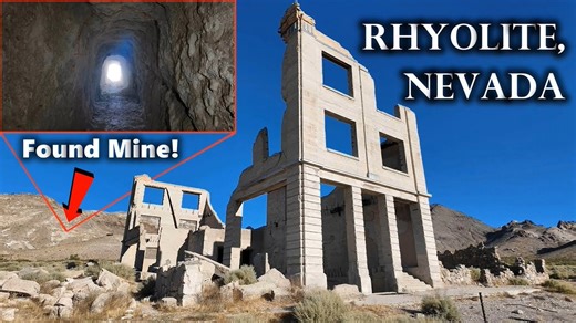 Secrets beneath the ghost town of Rhyolite