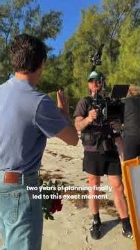 filming the first scene… the kiss✨