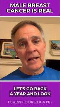 Male Breast Cancer Mammogram Comparison That Saves Lives #healthyliving #screening