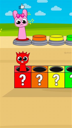 NEW Pinki Sings the ColorsMixing Song 🎶🌈 | Sprunki Incredibox Coloring Challenge