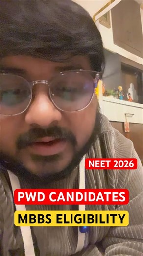 Neet 2026 Live highlight PwD Quota Reservation Temporary Disability Certificate UDID Eligibility SVP
