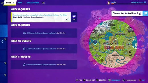 Equip the Sensor Backpack Fortnite Resistance Quests #fortnite #fortniteclips #fortnitevideos #fortniteclip #fortnitevideo #samwm