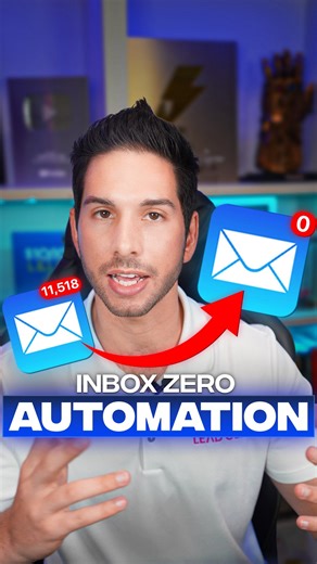 Jay Feldman | Lead Gen Jay on Instagram: "Inbox zero used to cost me a VA and two hours a day. Now it runs itself. Most inbox automation fails because it’s static. This system learns. Every email gets categorized by an AI agent. I correct mistakes in Telegram. The logic improves daily. No sorting. No babysitting. No human bottleneck. Inbox stays clean without me touching it, and the VA expense disappeared. If your inbox controls your schedule, this is the unlock. What would you do with two extra