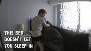 32K views · 49 reactions | This bed catapults you out if you try to sleep in! It was created by Youtuber Colin Furze, who calls it the "high voltage ejector bed." | Ludicrous Gadgets | Facebook