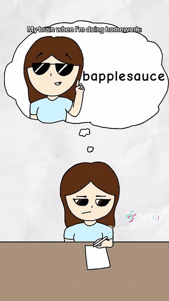 Homework Struggles Animated with Humor