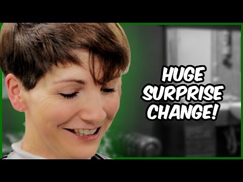 Huge transformation: Short and Trendy SURPRISE Haircut with Clippers!