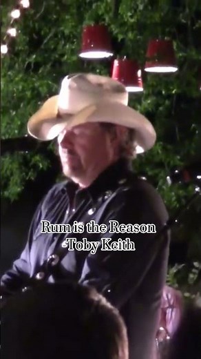Toby Keith Live ❤️ 🕊️- Rum is the Reason