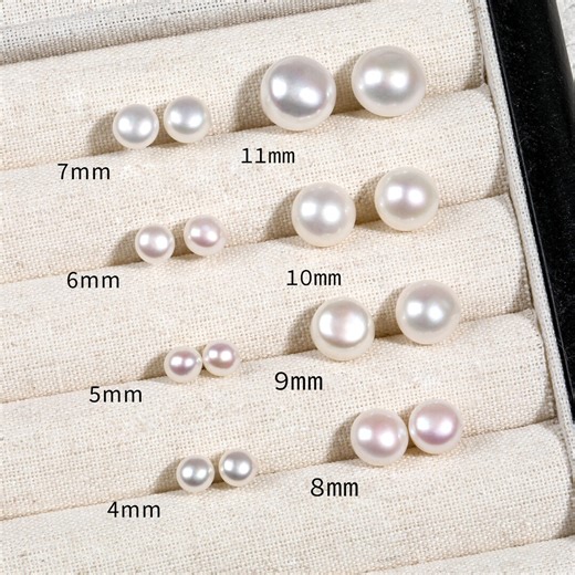 1 Pair 4mm 5mm 6mm 7mm 8mm 9mm 10mm 11mmm Pearl Earring for Women,sterling Silver Hypoallergenic Freshwater Cultured Real Pearl Stud Earring - Etsy
