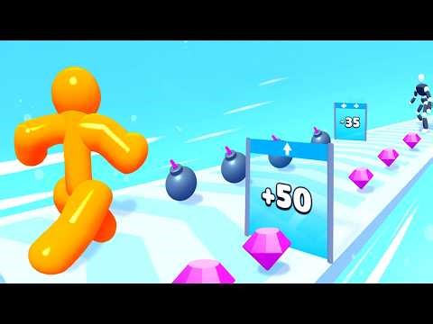 TALL MAN RUN: BEST RUNNING GAME ONLINE - New Mobile Gameplay Walkthrough (Android,iOS) Update