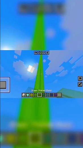How To Build Colour Ful Beacon In Minecraft😯