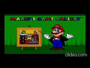 playing "go fish" with mario! (mario's game gallery)