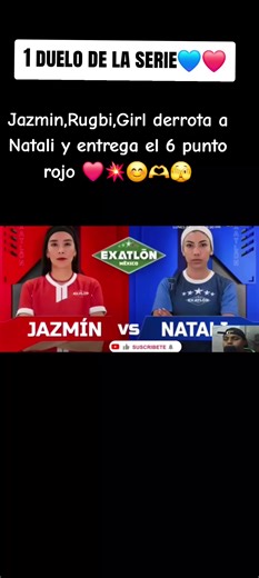 #exatlonmx #fypシ゚viral #mexico🇲🇽 #Jazmin entrega el 6 punto rojo😊💥❤️🫣🫶😊