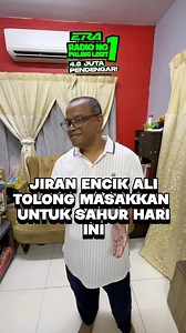 30K views · 266 reactions | Baiknya jiran Encik Ali ni, diaorang yang sediakan juadah sahur untuk pagi ni. Ramadan kali ini adalah ramadan yang sedikit sayu buat Encik Ali dan ketiga-tiga anaknya apabila kehilangan seorang yang bergelar ibu/isteri.  #sharERA #SahurERABersamaMahsuri | ERA (Malaysia) | Facebook