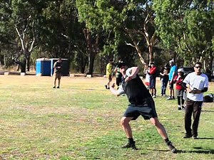 MTA-Boomerangthrow slowmotion Sascha Germany