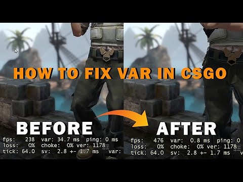 How to reduce var in CS:GO. New way 2020. csgo lag fix