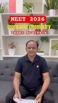 NEET 2026 Inorganic Chemistry Papers Analysis