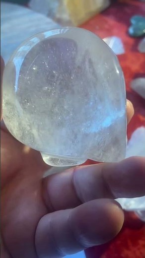 Alien clear Quartz Skull 1/2 pound #alien #skulls