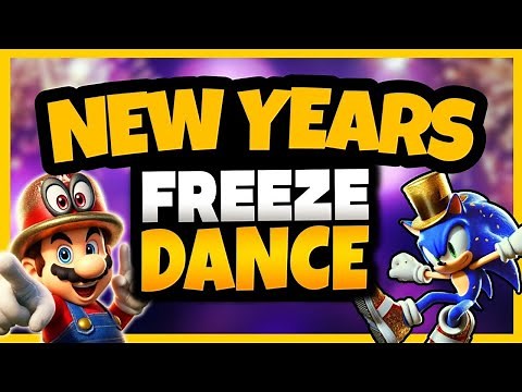 🎉 New Years Freeze Dance 🎉 Brain Break 🎉 Just Dance