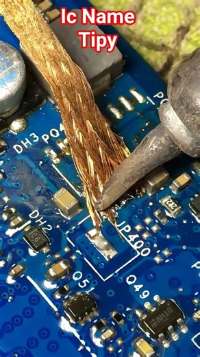 smd ic change remove ic new smd ic install #error E6