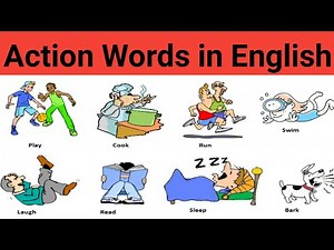 Action Words | Verbs |Action words/Verbs for kids learning|