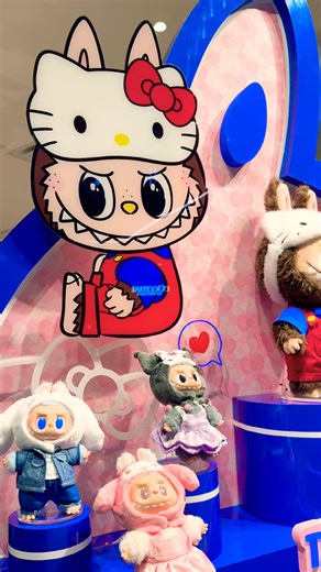 LaBuBu The Monsters x Hello Kitty & Friends | Popmart, Arcadia Mall, California, USA