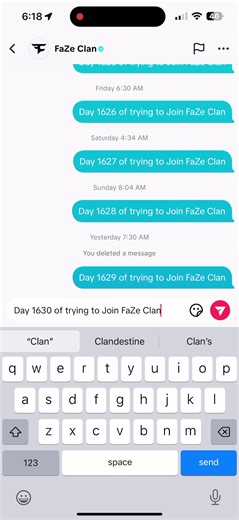 Trying to Join FaZe Clan on TikTok
