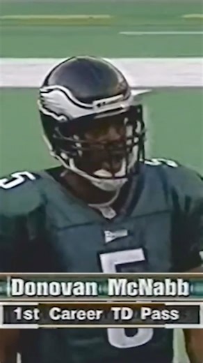Donovan McNabb throws his 1st career NFL TD pass | November 21, 1999 | Eagles vs. Colts
