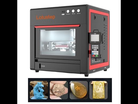 4 Axis Jade Stone Desktop CNC Carving Machine