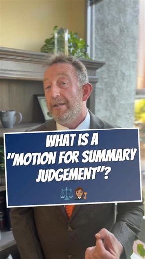 “Motion for Summary Judgment" Explained ⚖️ L.A. trial attorney Nigel Burns explains “Motion for Summary Judgement”. #legal #lawschool #lawyer #judgement | The Law Offices of Nigel Burns