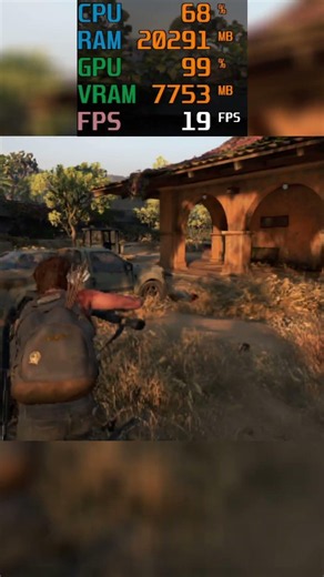 Ellie Aggressive Gameplay 74 - Samsung Book Intel i5 iris Xe Graphics. #thelastofus #pcfraco