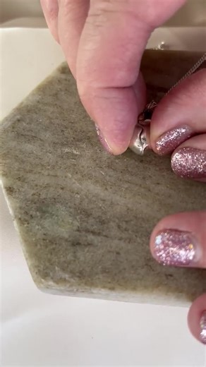 Sterling Silver Heart Pendant With Hidden Key - Etsy