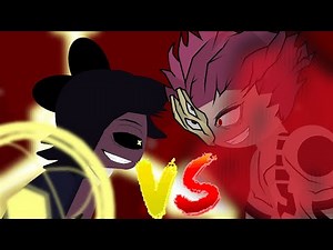 Cyn/Absolute Solver Vs Ryomen Sukuna (Murder Drones Vs Jujutsu kaisen) Stick Nodes Animation