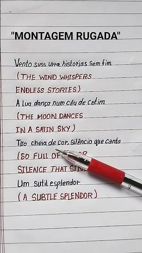 MONTAGEM RUGADA| -English Translation Lyrics #montagem #trending #lyrics